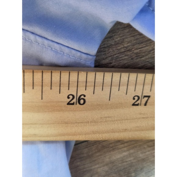 Columbia PFG Shirt Mens XL Blue Short Sleeve Vented Fishing Button Front Outdoor - Picture 8 of 9